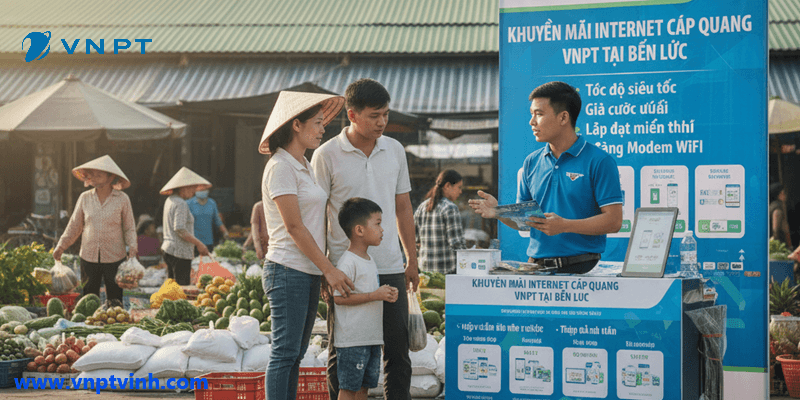 Lắp mạng VNPT tại Bến Lức