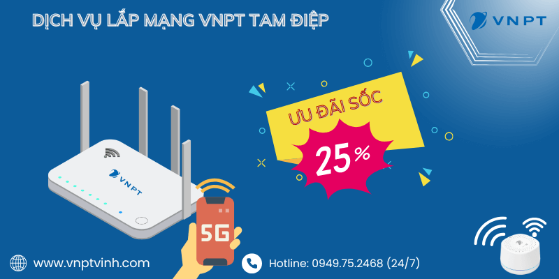 Lắp mạng VNPT Tam Điệp Lắp mạng VNPT Tam Điệp