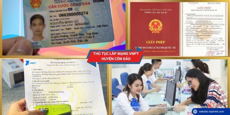 Thủ tục lắp mạng VNPT huyện Côn Đảo