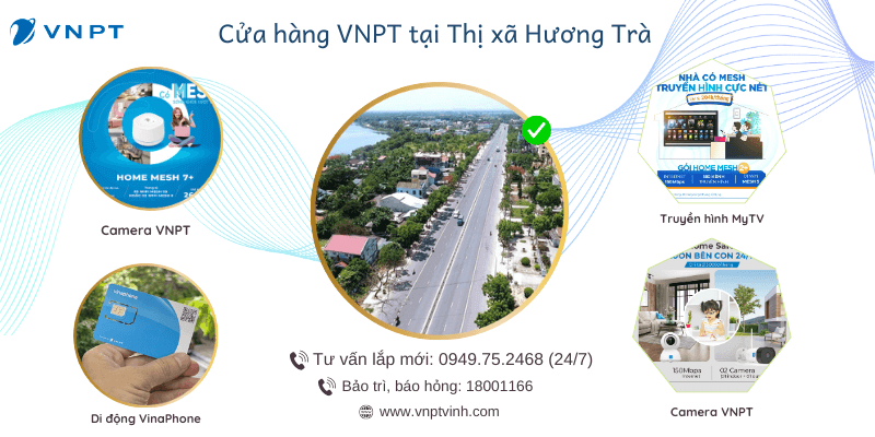 Lắp mạng VNPT tại Hương Trà