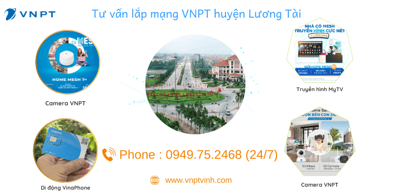 Lắp mạng VNPT huyện Lương Tài