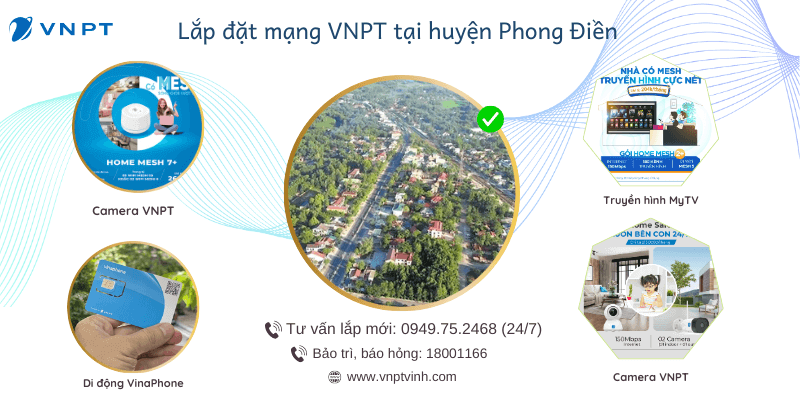 Lắp mạng VNPT huyện Phong Điền