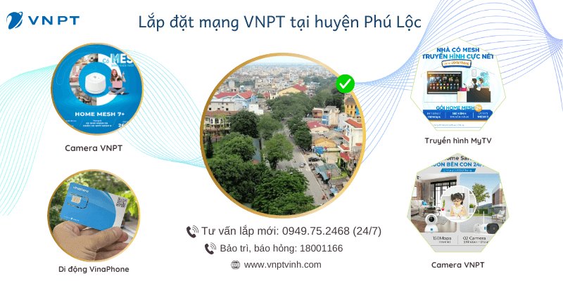 Lắp mạng VNPT huyện Phú Lộc