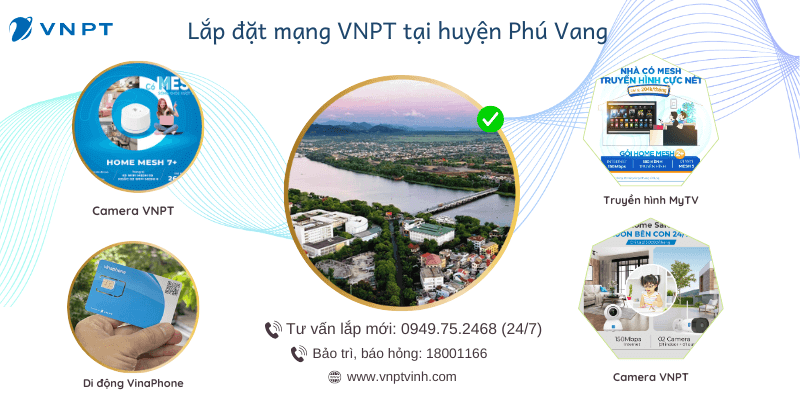 Lắp mạng VNPT huyện Phú Vang