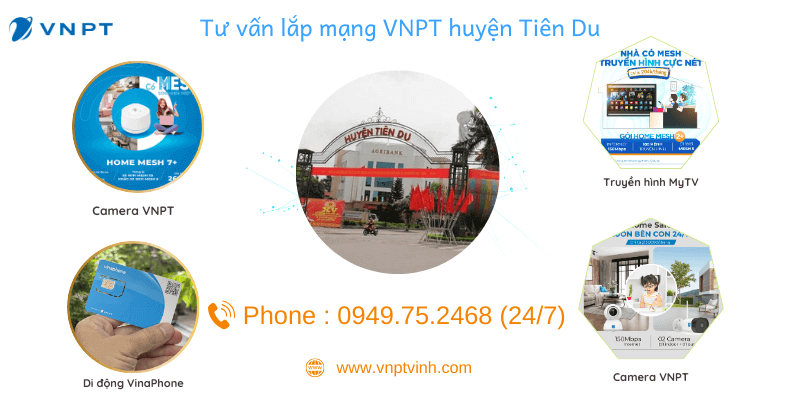 Lắp mạng VNPT huyện Tiên Du