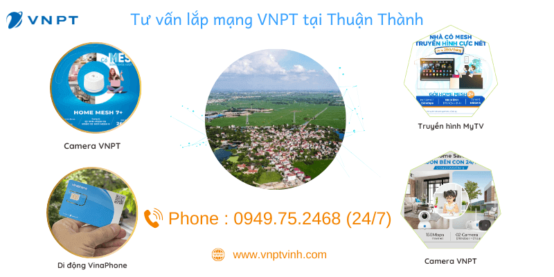 Lắp mạng VNPT tại Thuận Thành