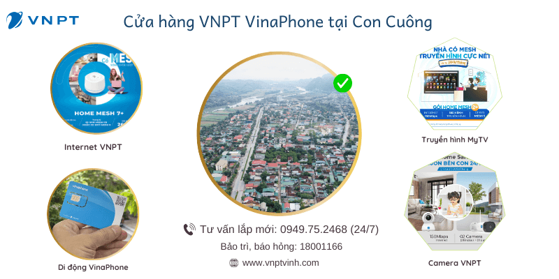 Điểm giao dịch VNPT Con Cuông