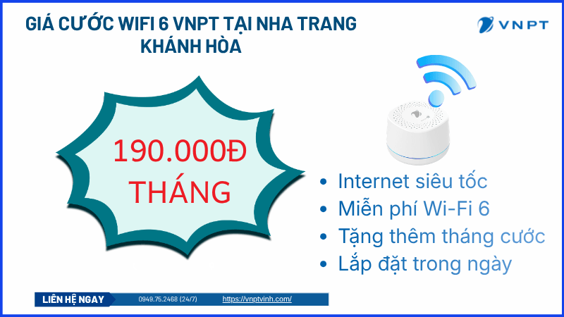 Lắp mạng VNPT Nha Trang