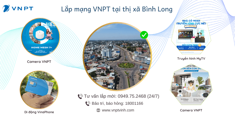 Lắp mạng VNPT Bình Long