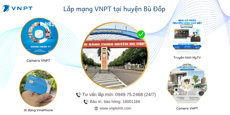 Lắp mạng VNPT huyện Bù Đốp