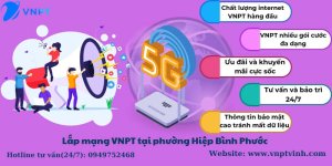 Lắp mạng VNPT Hiệp Bình Phước