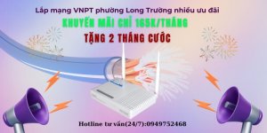 Lắp mạng VNPT phường Long Trường