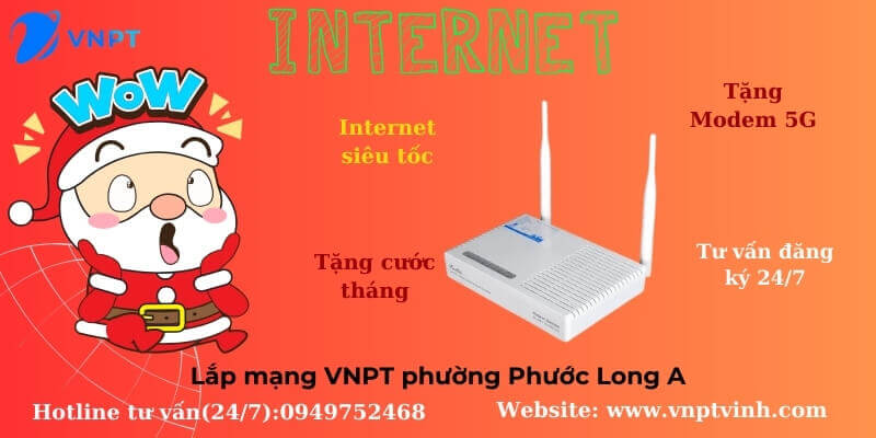 Lắp mạng VNPT Phước Long A