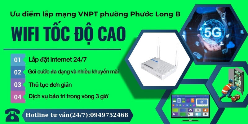 Lắp mạng VNPT Phước Long B