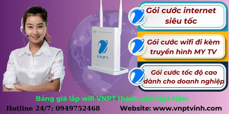 Lắp wifi VNPT Ngã Bảy