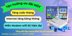 Lắp mạng VNPT Long Mỹ