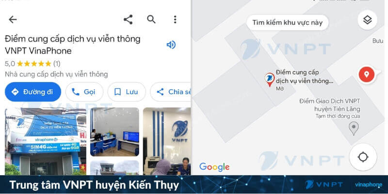 Chi nhánh VNPT huyện Kiến Thụy