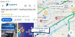 Tìm kiếm cửa hàng giao dịch VNPT tại Quận 6