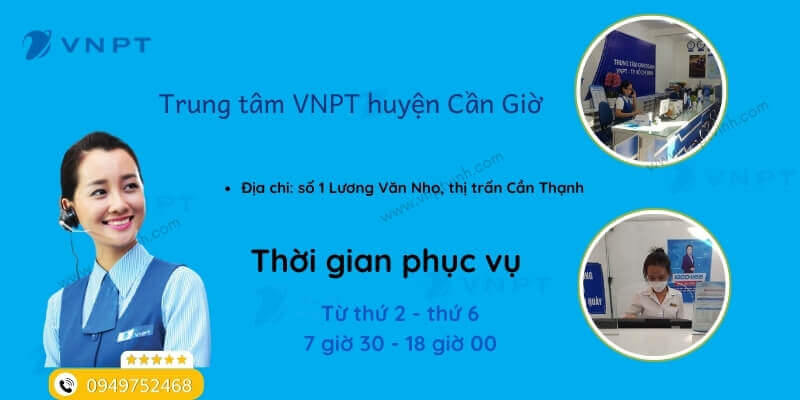 Điểm giao dịch VNPT huyện Cần Giờ