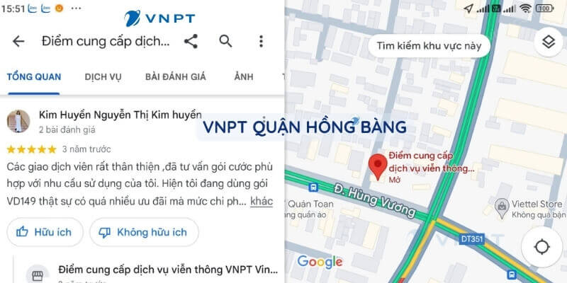 Điểm giao dịch VNPT Quận Hồng Bàng