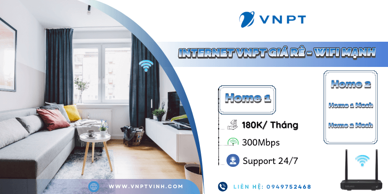 Gói Internet VNPT cho Gia Đình Gói Internet VNPT cho Gia Đình