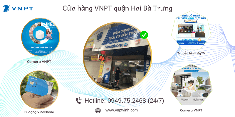 Cửa hàng VNPT Quận Hai Bà Trưng