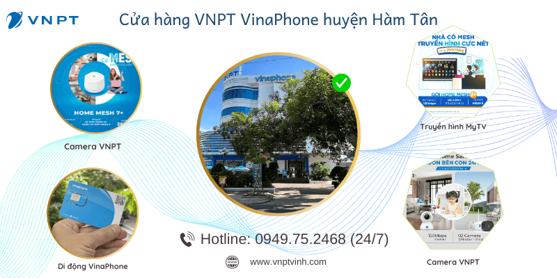 Cửa hàng VNPT huyện Hàm Tân