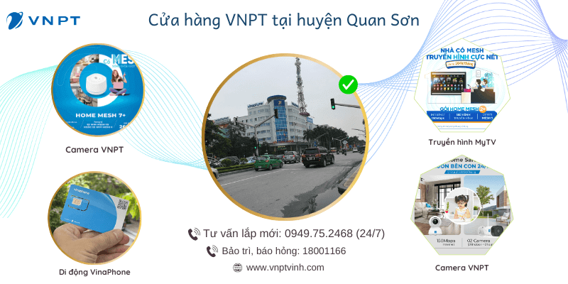 Cửa hàng VNPT huyện Quan Sơn