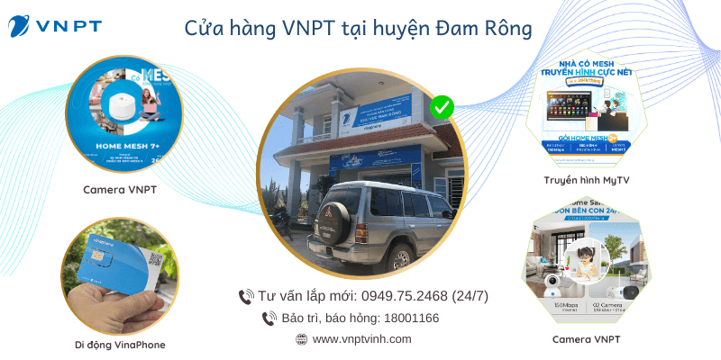 Cửa hàng VNPT huyện Đam Rông