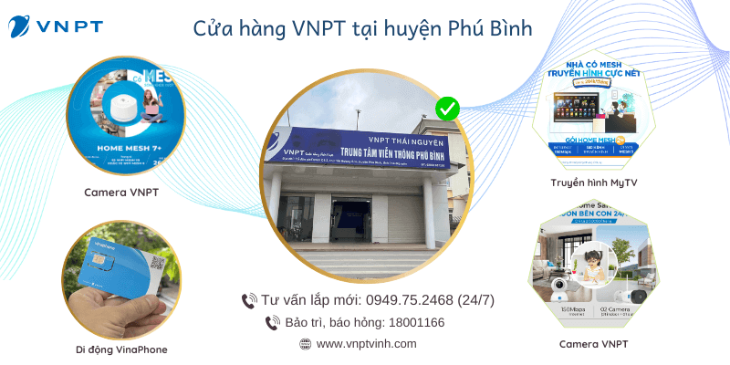 Cửa hàng VNPT huyện Phú Bình