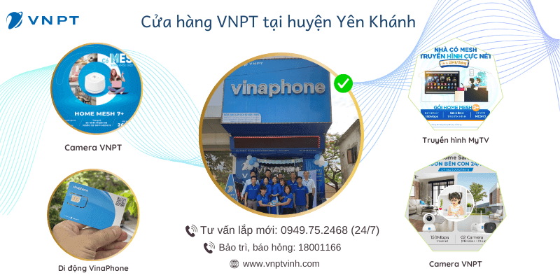 Cửa hàng VNPT huyện Yên Khánh