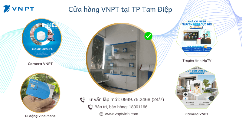 Cửa hàng VNPT TP Tam Điệp