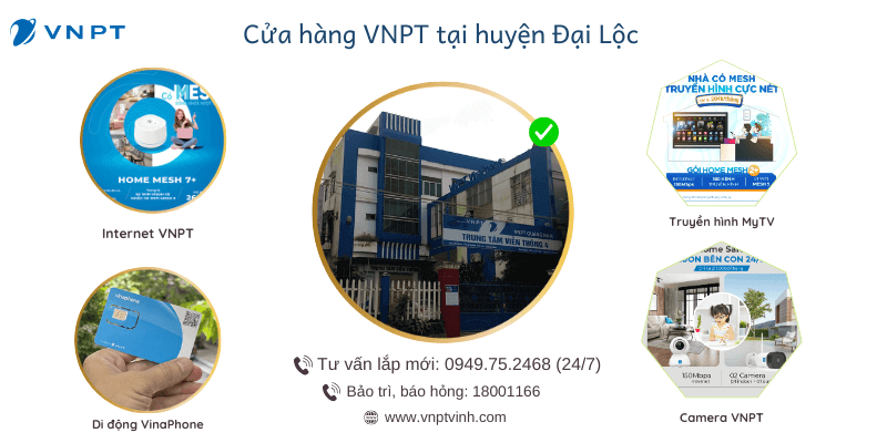 Cửa hàng VNPT huyện Đại Lộc