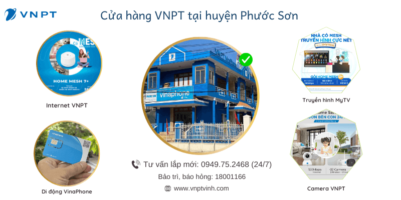 Cửa hàng VNPT huyện Phước Sơn