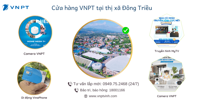 Cửa hàng VNPT tại Đông Triều