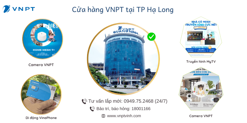 Cửa hàng VNPT TP Hạ Long