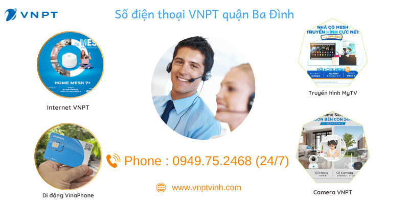 Hotline VNPT Quận Ba Đình