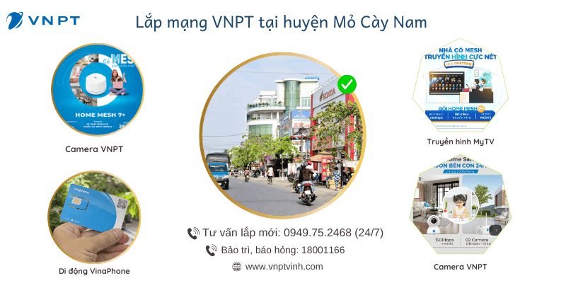 Lắp mạng VNPT Mỏ Cày Nam Lắp mạng VNPT Mỏ Cày Nam