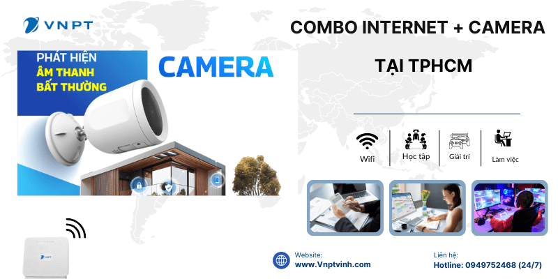 Thông báo giá cước Internet - camera VNPT tại TPHCM