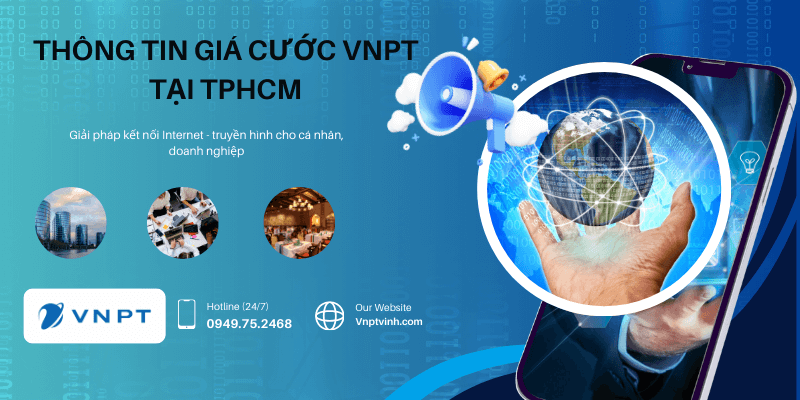 Thông báo giá cước VNPT tại TPHCM