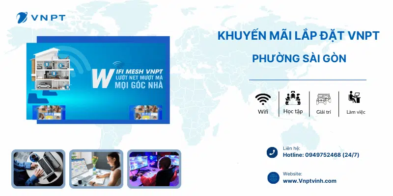 Lắp mạng VNPT phường Sài Gòn