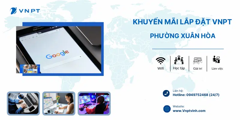 Lắp wifi VNPT Phường Xuân Hòa