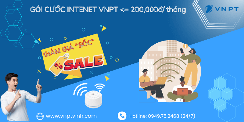 Tại Hóc Môn lắp WiFi VNPT giá bao nhiêu
