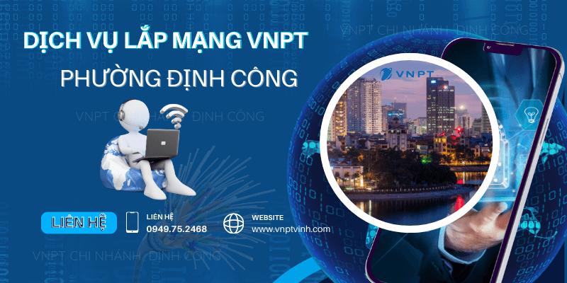 Lắp mạng VNPT Phường Định Công