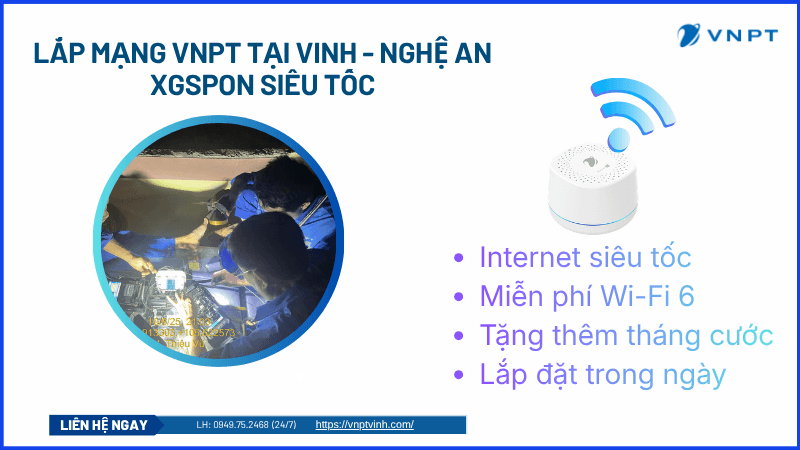 lắp mạng VNPT Vinh
