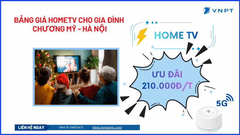 Cấu hình VNPT tại Chương Mỹ
