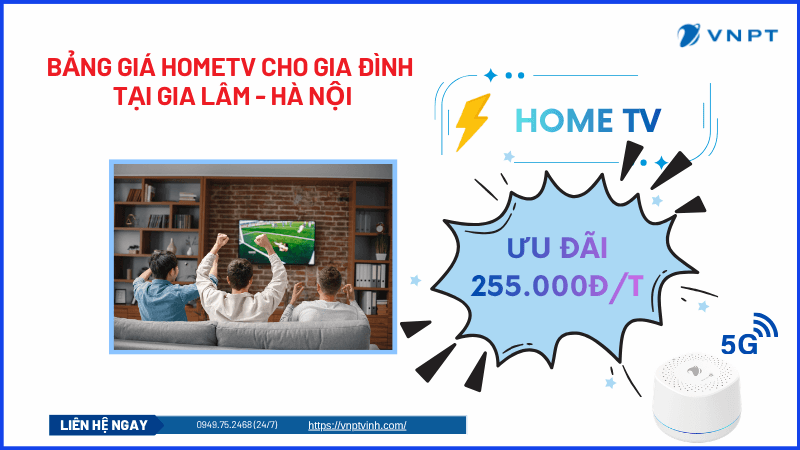 Lắp mạng VNPT tại Gia Lâm