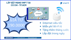 Lắp đặt mạng VNPT Củ Chi