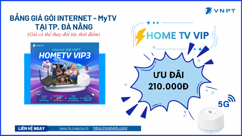 Lắp đặt mạng VNPT Đà Nẵng