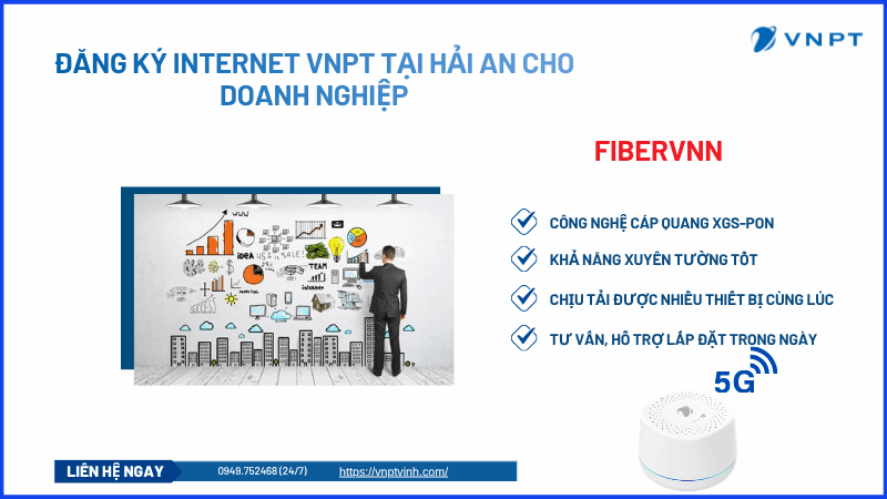 Lắp đặt mạng VNPT Hải An